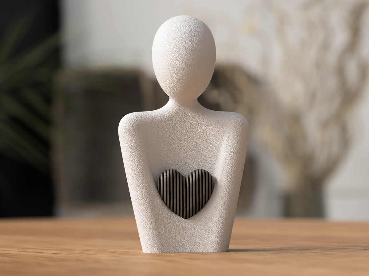 Hjertefigur – Moderne skulptur