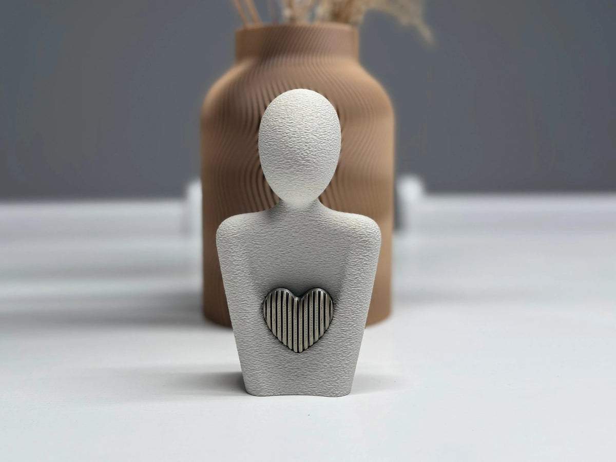 Hjertefigur – Moderne skulptur
