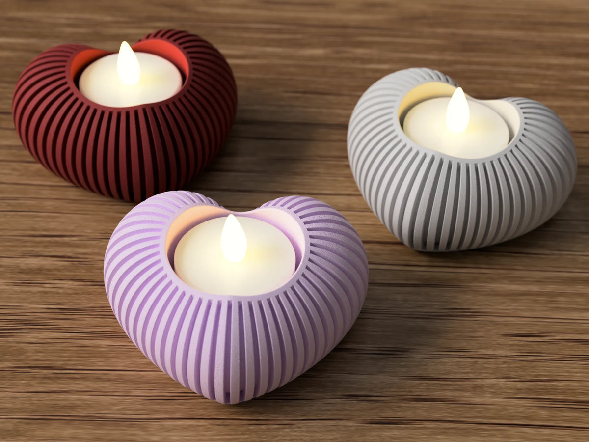 Amora – Hjerte Telysholder